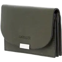 Saddler Leder Geldbörse Reneé Wallet Olive grün