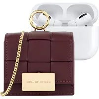 IDEAL OF SWEDEN Elegante Bordeaux Mini Airpods Hülle - KP39045