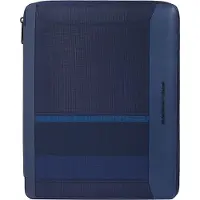 Piquadro Schreibmappe Steve Notepad Blue