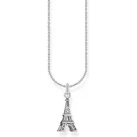 Thomas Sabo Kette mit Eiffelturm-Anhänger Silber