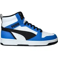 Puma Rebound V6 Mid Jr Sneakers Hoog - Kobalt blauw - Maat 38