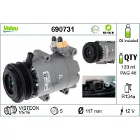 Valeo Kompressor, Klimaanlage RE-GEN - AT 690731