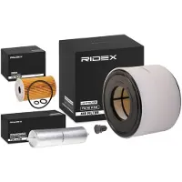 RIDEX Filterset Inspektionspaket Filtersatz für AUDI A6 Avant (4G5, 4GD, C7) A6 Limousine (4G2, 4GC, C7)