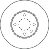 TRW Bremsscheibe DF6831, 1 Stück