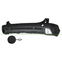 PRASCO Stoßfänger pg5001061 hinten für Peugeot