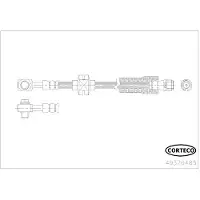 CORTECO Bremsschlauch 49376485