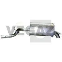 VEGAZ PGS-401 Endschalldämpfer passend für PEUGEOT 407 SW (6E) Auspuff