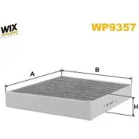 WIX FILTERS Filter, Innenraumluft WP9357