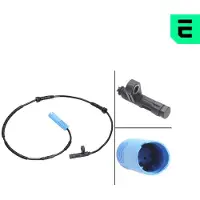 OPTIMAL ABS Sensor Raddrehzahl Hinten Rechts für MINI Schrägheck (R50, R53) 06-S072