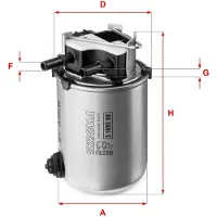 Sofima Kraftstofffilter S 1095 NR