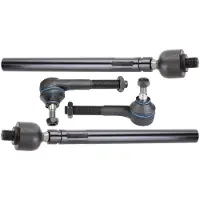 RIDEX Reparatursatz Spurstange 770T0076 Vorne Links Vorne Rechts passend für PEUGEOT 607 (9D, 9U) 296mm 0,62kg