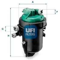 Ufi Kraftstofffilter 55.173.00