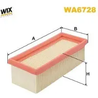 WIX FILTERS Luftfilter WA6728