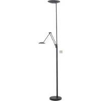 Highlight Klassische Leselampe Roma schwarz Ø 23cm