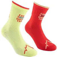 La Sportiva For Your Mountain Socks zest/cherry tomato (736322) XL