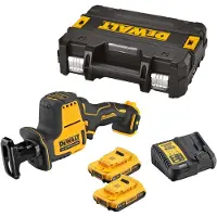 DeWalt DCS312D2-QW, Bürstenlos, Schwarz, Gelb, 2800 SPM, 9 cm, 4 cm, 95 dB