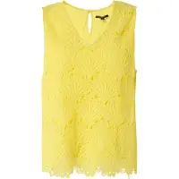 Comma Blouses Yellow Größe: 40 | Tanktops Outlet | Damen | Gelb