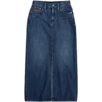 G-Star Viktoria Long Rock - Dunkelblau - Damen - 25
