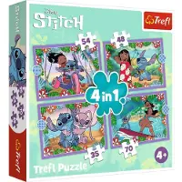 Trefl Lilo & Stitch Puzzle 4-in-1