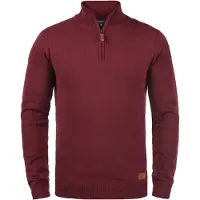 Blend Troyer "Troyer BHRobin", Herren, Gr. L, rot (andorra rot), Obermaterial: 50% Baumwolle CO. 50% Polyacryl PAN., Pullover Troyer