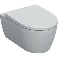 Geberit iCon Pack Wand-WC 36x53x37,5 cm Mit Sitz Rimfree Matt Weiß