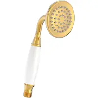 Tres Handbrause Clasic Griff aus Keramik Abmessungen: Ø 78 mm , 29963109OR 29963109OR