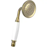 Tres Handbrause Clasic Griff aus Keramik Abmessungen: Ø 78 mm , 29963109LM 29963109LM