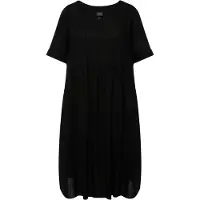 Ulla Popken Kleid in schwarz | Gr.: 58-60