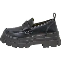 Buffalo Damen Halbschuhe Aspha Loafer 1624071 Schwarz