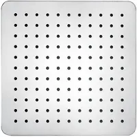 Sapho SLIM Kopfbrause, 250x250mm, Edelstahl glanz