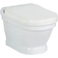 Creavit ANTIK Hänge-WC, 36x53cm, weiß