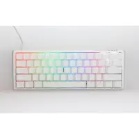 Ducky One 3 Classic Mini - Kabelgebunden - USB - Mechanischer Switch - RGB-LED - Weiß