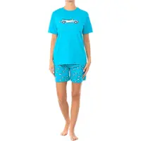 Kisses&love Kurzärmeliger Sommerpyjama für Damen KL40000