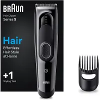 Braun HC5510, Schwarz, 3 mm, 2,4 cm, Kopf, Akku, 50 min