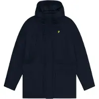 Lyle & Scott Herren Jacken Microfleece Parka 2.0 - Donkerblauw - Größe S
