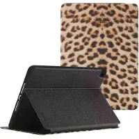 Selencia Vivid Klapphülle für das Apple iPad 9 (2021) 10.2 Zoll / iPad 8 (2020) 10.2 Zoll / iPad 7 (2019) 10.2 Zoll - Wild Leo