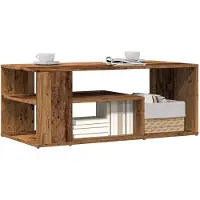 vidaXL Couchtisch Altholz-Optik 100x50x40 cm Holzwerkstoff