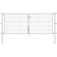 Alberts Zaundoppeltür "Flexo" 250 cm Breite, in versch. Höhen