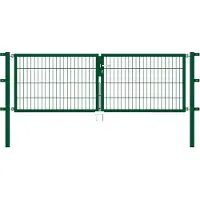 Alberts Zaundoppeltür "Flexo" 250 cm Breite, in versch. Höhen