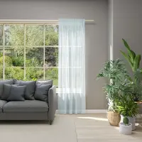 Neutex For You! Vorhang NEUTEX FOR YOU "Allure" Gr. 1, grau (hellgrau), B:140cm H:245cm, Jacquard, Polyester, Gardinen, Vorhang, HxB: 245x140, Schal mit verdeckten Schlaufen