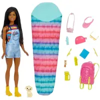 Barbie "It takes two Camping" Set inkl. Brooklyn Puppe, Hund & Zubehör