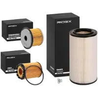 RIDEX Filterset Inspektionspaket Filtersatz für CITROËN Berlingo / Berlingo First (MF, GJK, GFK) passend für PEUGEOT 306 Schrägheck (7A, 7C, N3, N5)