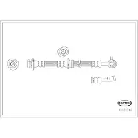 CORTECO Bremsschlauch 49439744