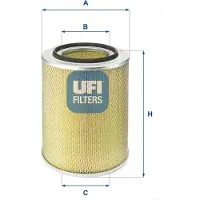 Ufi Luftfilter 27.183.00 für IVECO EUROCARGO I-III Filtereinsatz
