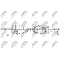 NTY NPW-ME-124 Antriebswelle Vorne Links für MITSUBISHI COLT VI (Z3A, Z2A) für SMART FORFOUR (454)