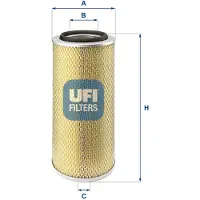 Ufi Luftfilter 27.804.00