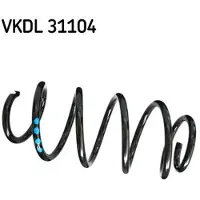 Skf Fahrwerksfeder VKDL 31104 für Skoda VW Yeti Golf V Touran Variant