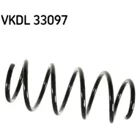 Skf Fahrwerksfeder VKDL 33097 für Opel Combo Tigra Twintop