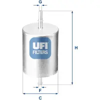 Ufi Luftfilter 30.648.00