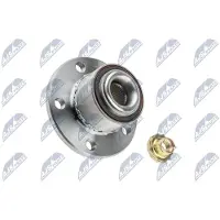 NTY Radlagersatz Vorne Vorne Links Vorne Rechts für VW POLO (9N) 72mm KLP-AU-007